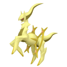 Image chromatique de Arceus Électrik