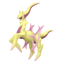 Image chromatique de Arceus Fée