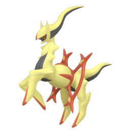 Image chromatique de Arceus Combat
