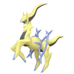 Image chromatique de Arceus Vol