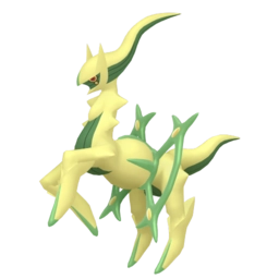 Image chromatique de Arceus Plante