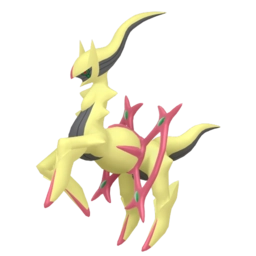 Image chromatique de Arceus Psy