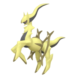 Image chromatique de Arceus Roche