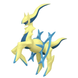 Image chromatique de Arceus Eau