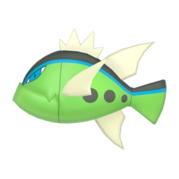 Shiny image of Blue Basculin