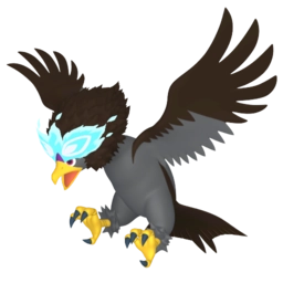 Image chromatique de Gueriaigle de Hisui