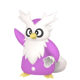 Shiny image of Delibird