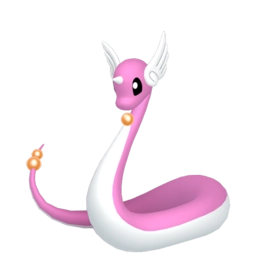 Shiny image of Dragonair