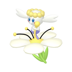 Shiny image of White Flabébé