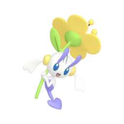 Shiny image of Yellow Floette
