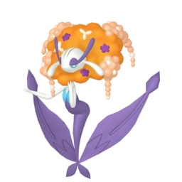 Shiny image of Orange Florges