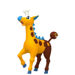 Shiny image of Girafarig ♀