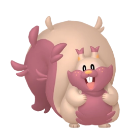 Shiny image of Greedent