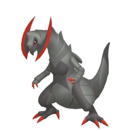 Shiny image of Haxorus