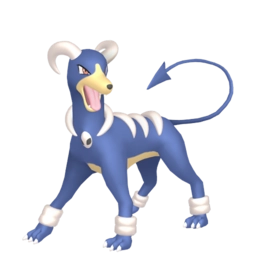 Shiny image of Houndoom ♀