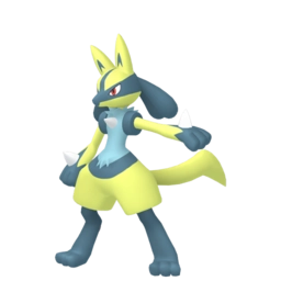 Image chromatique de Lucario