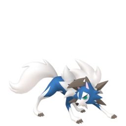 Shiny image of Lycanroc-Dusk