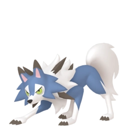 Shiny image of Lycanroc-Midday