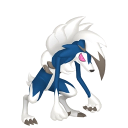 Shiny image of Lycanroc-Midnight