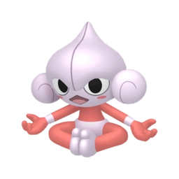 Shiny image of Meditite ♀