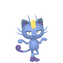 Shiny image of Meowth-Alola