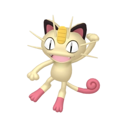 Shiny image of Meowth
