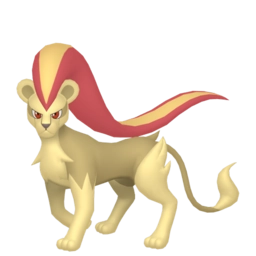 Shiny image of Pyroar ♀