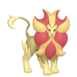 Shiny image of Pyroar ♂️