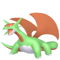 Shiny image of Salamence