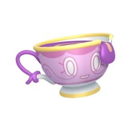 Shiny image of Sinistea Phony form