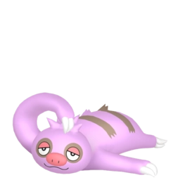 Shiny image of Slakoth