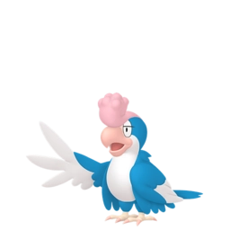 Shiny image of Squawkabilly Blue Plumage