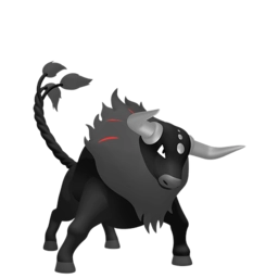 Shiny image of Tauros-Paldea-Blaze