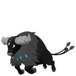 Shiny image of Tauros-Paldea-Aqua