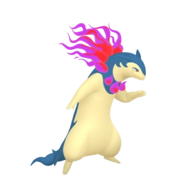Image chromatique de Typhlosion de Hisui