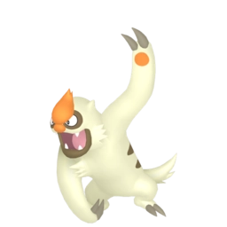 Shiny image of Vigoroth