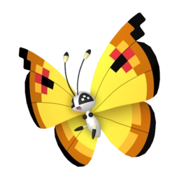 Shiny image of Vivillon Continental pattern