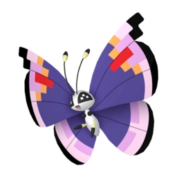 Shiny image of Vivillon Elegant pattern