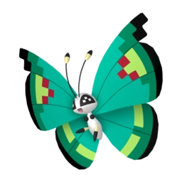 Shiny image of Vivillon Garden pattern