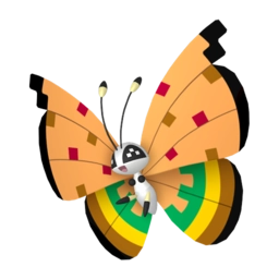 Shiny image of Vivillon High Plains pattern