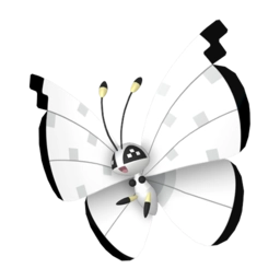 Shiny image of Vivillon IcySnow pattern