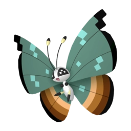 Shiny image of Vivillon Jungle pattern
