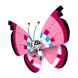 Shiny image of Vivillon Meadow pattern