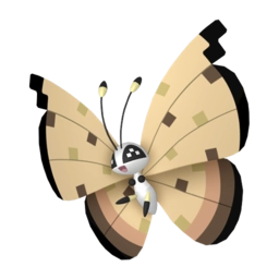 Shiny image of Vivillon Sandstorm pattern