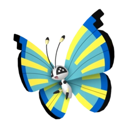 Shiny image of Vivillon Savanna pattern