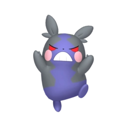Image chromatique de Morpeko Affamé