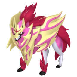 Image chromatique de Zamazenta bouclier suprême