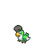 Icon of Squawkabilly Green Plumage