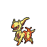 Icone chromatique de Arceus Feu