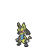 Icone chromatique de Lucario